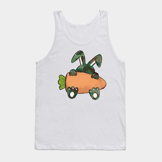 bunny Tank Top by ithacaplus